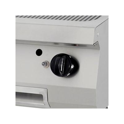 Maxima Grilovací deska Premium s drážkami Chrome - plynová - 90 cm hluboká |  09398568